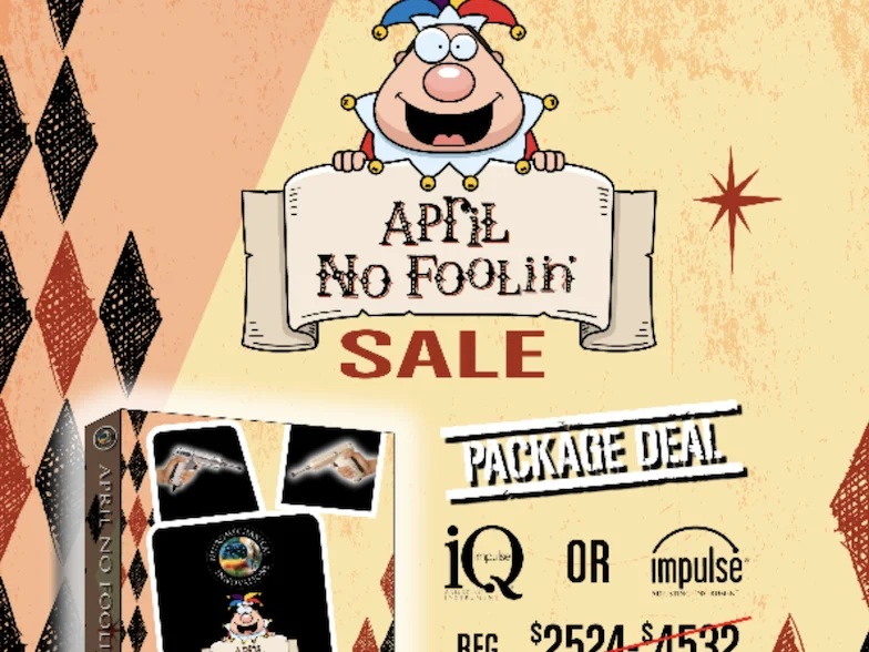 April No Foolin' promotional email design