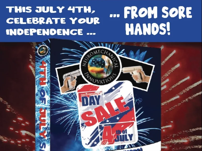 July 4 Campaign promotional email design